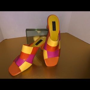 Multi color 3in heel slides